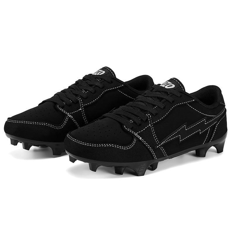 Enzo 01 Low 'Phantoms' Youth/Kids Football Cleats in Black