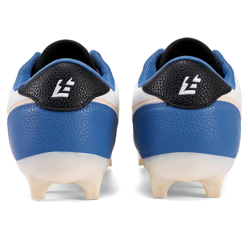 Enzo Enzo 01 Low Men's Football Cleats in Blue & Off White